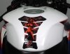 NAKLEJKA NA BAK TANKPAD KEITI DEVIL BLACK/RED